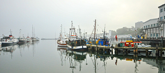 Sassnitz Hafen am Morgen